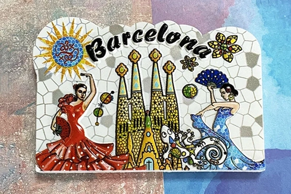 Lembranças em mosaico Trencadis