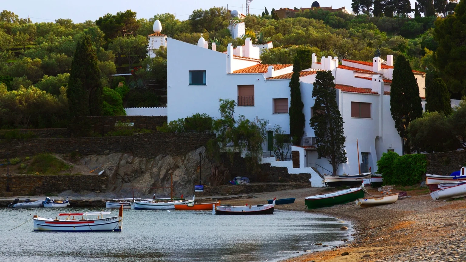 View of Salvador Dalí's house in Port Lligat