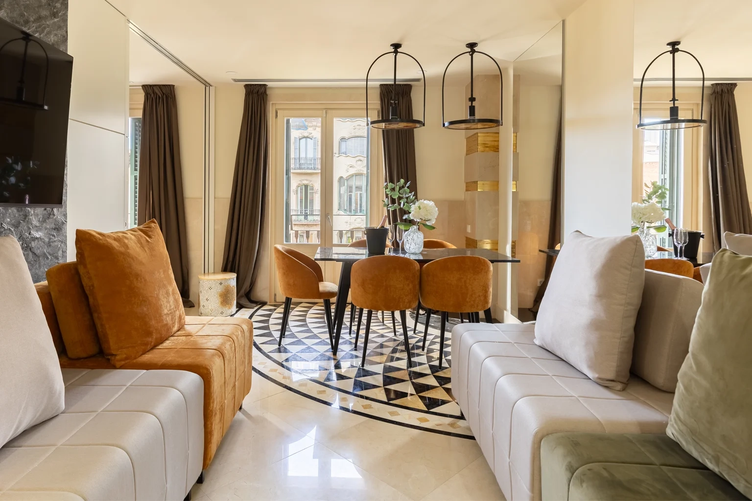 Apartamentos de luxo com 75 m2 na Rambla de Catalunya